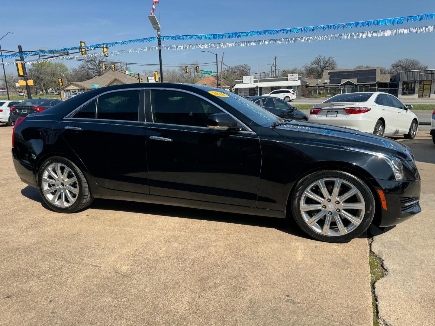 2016 BLACK CADILLAC ATS LUXURY (1G6AB5RX7G0) , located at 5900 E. Lancaster Ave., Fort Worth, TX, 76112, (817) 457-5456, 0.000000, 0.000000 - Photo#2